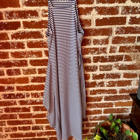 Blue & white summer wrap dress - Picture 8 of 8